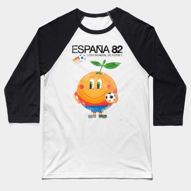 Espana 82 Baseball T-Shirt by Confusion101